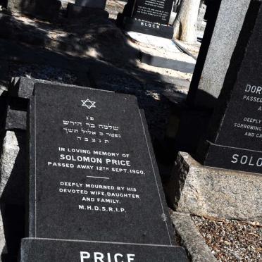 PRICE Solomon -1960