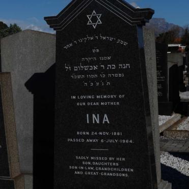 PUPKEWITZ Ina, MOSER 1881-1964