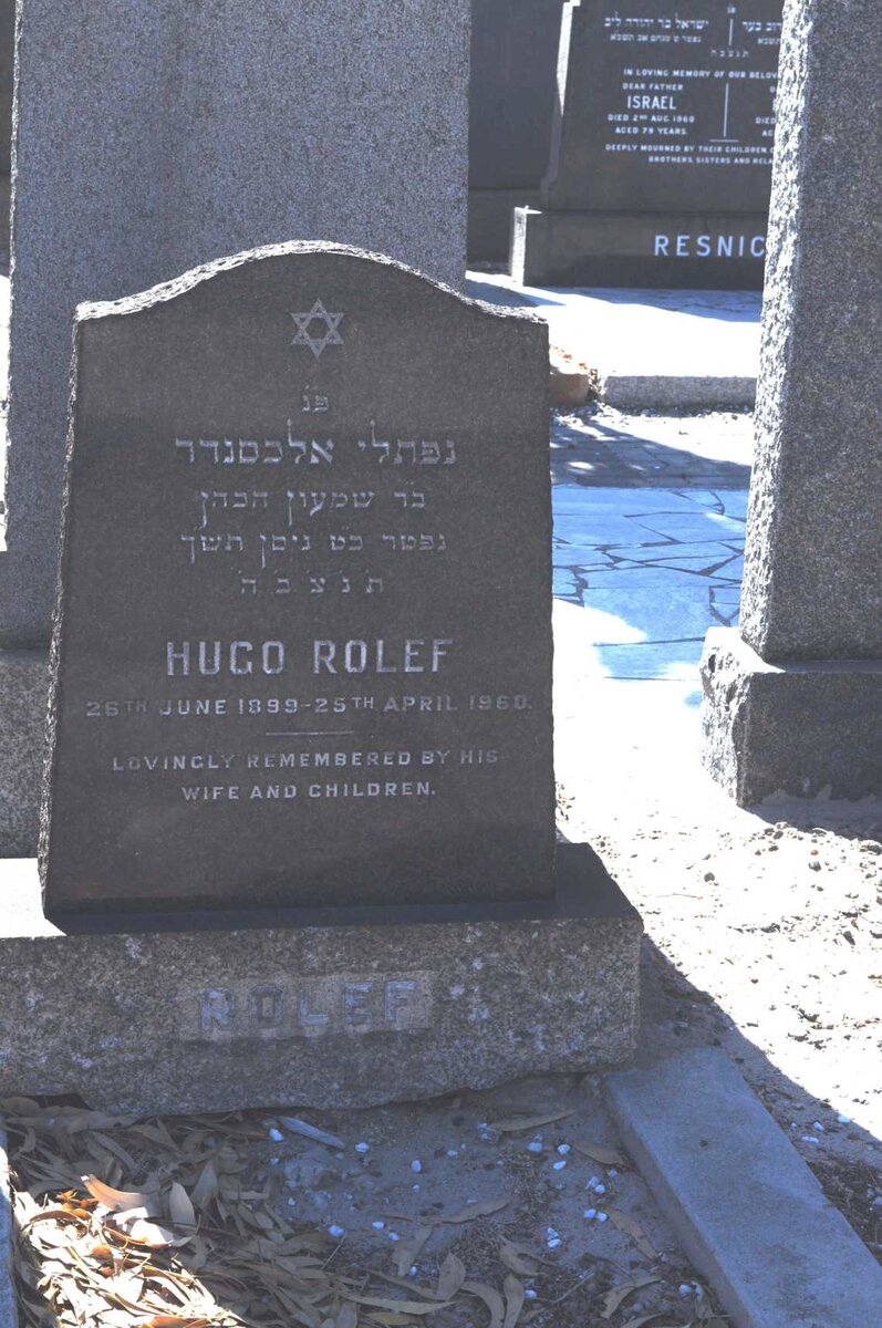 ROLEF Hugo 1899-1960