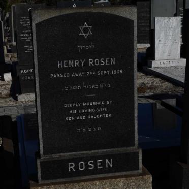 ROSEN Henry -1969