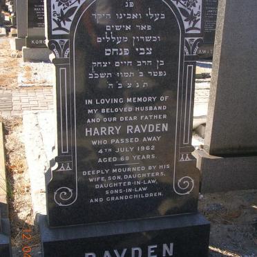 RAVDEN Harry -1962