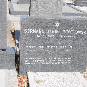 ROYTOWSKI Bernard Daniel 1923-1963