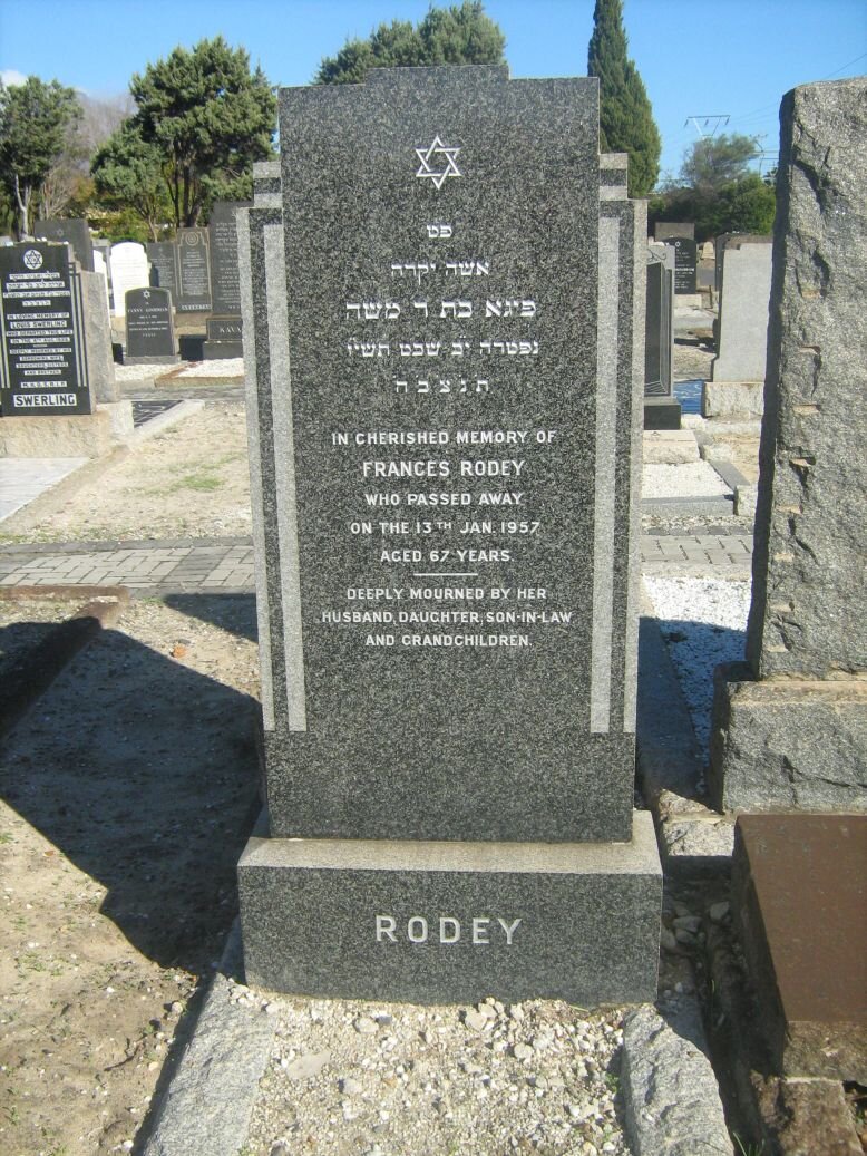 RODEY Frances -1957