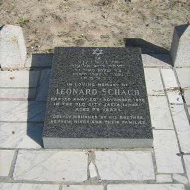 SCHACH Leonard -1996