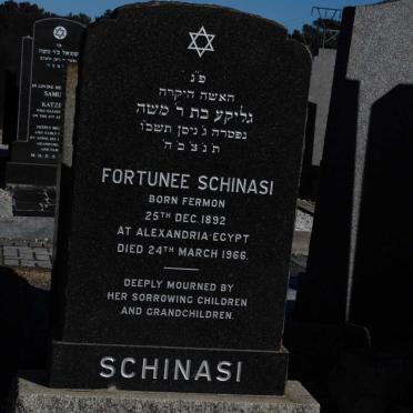 SCHINASI Fortunee nee FERMON 1892-1966