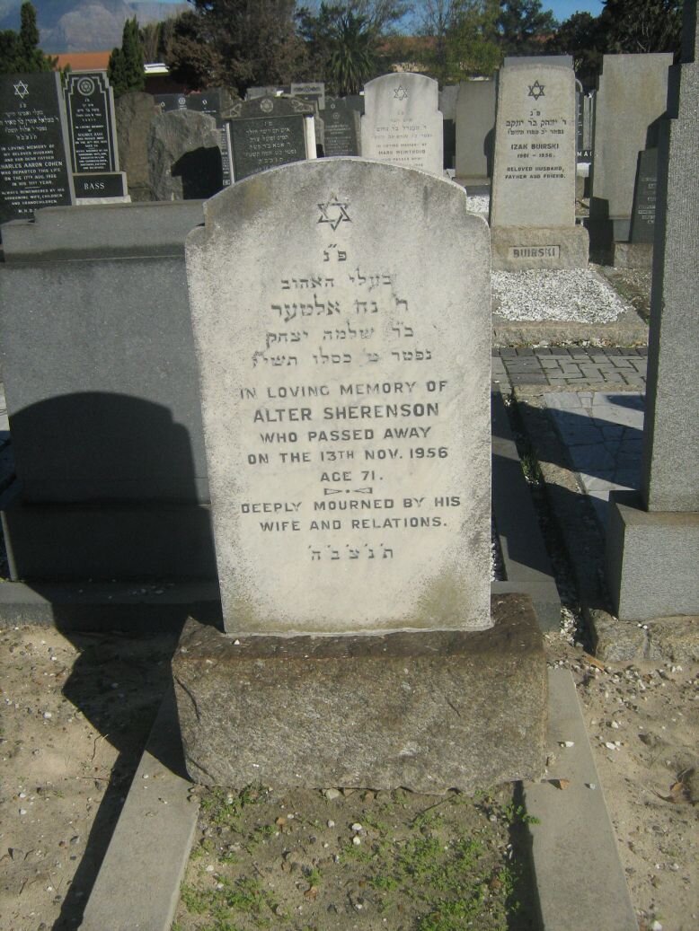 SHERENSON Alter -1956