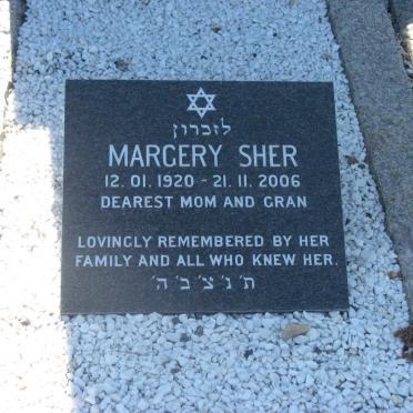 SHER Margery 1920-2006