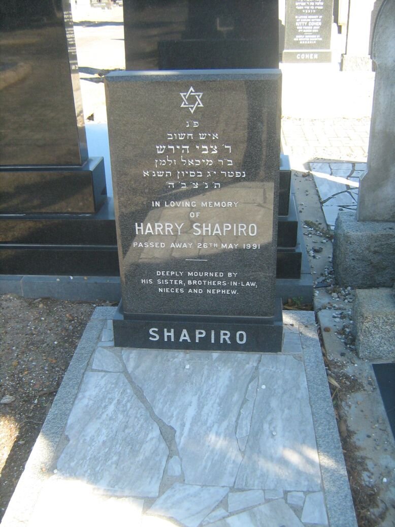 SHAPIRO Harry -1991