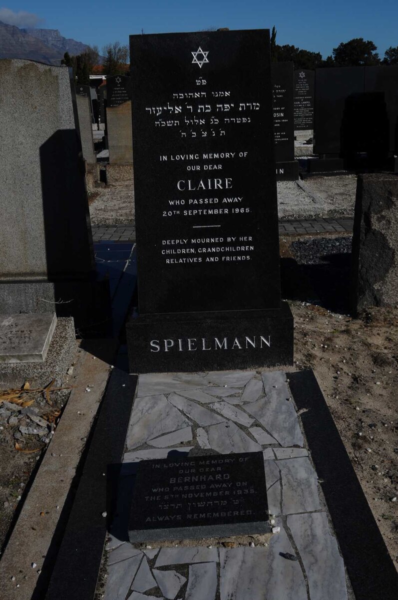 SPIELMANN Bernhard -1935 &amp; Claire -1965