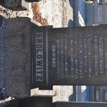 SROLOWITZ Cecilia -1951