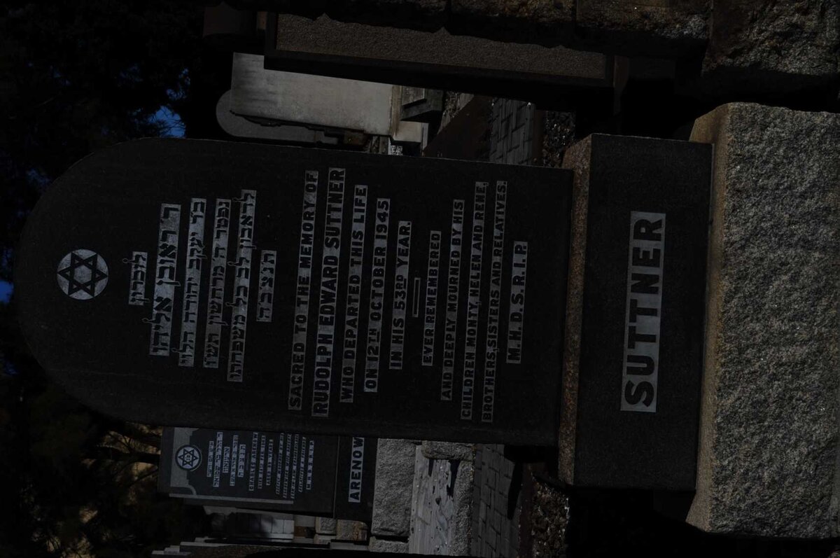 SUTTNER Rudolph Edward -1945