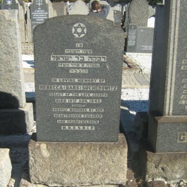 SUCHEDOWITZ Rebecca -1945