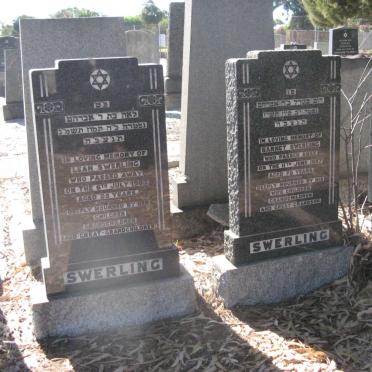 SWERLING Barnet -1957 &amp; Leah -1983