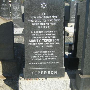 TEPERSON Monty -1964