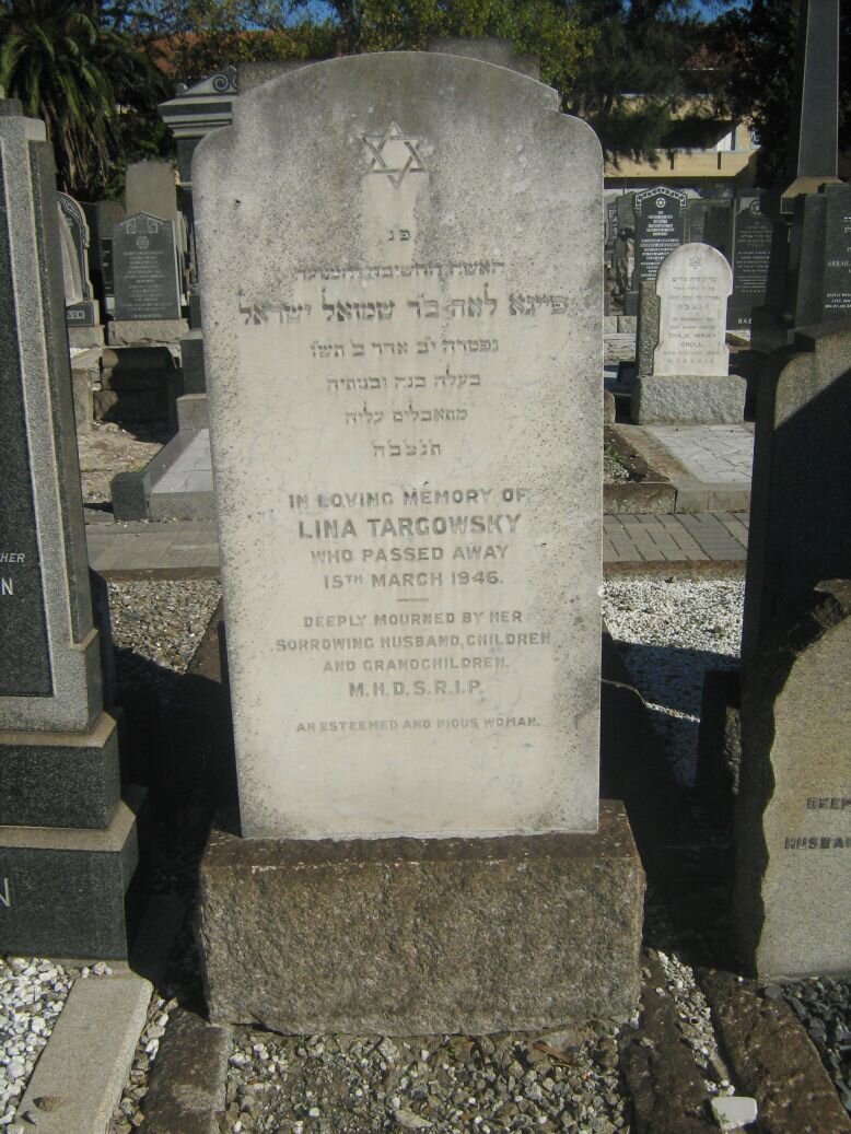 TARGOWSKY Lina -1946