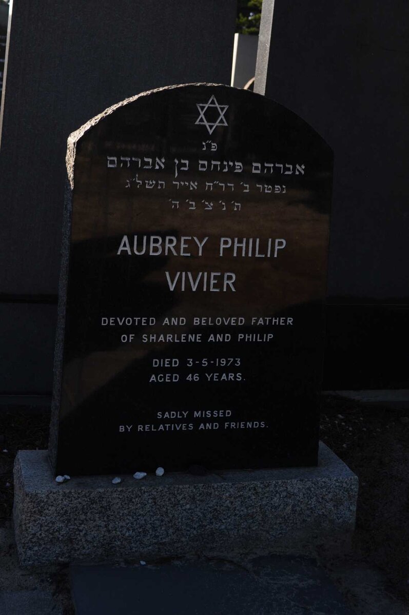VIVIER Aubrey Philip -1973