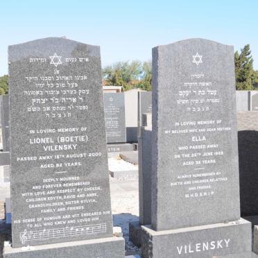 VILENSKY Lionel -2000 &amp; Ella -1959