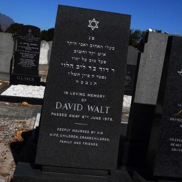 WALT David -1976 &amp; Mary Elizabeth -1981 :: WALT Louis 1960