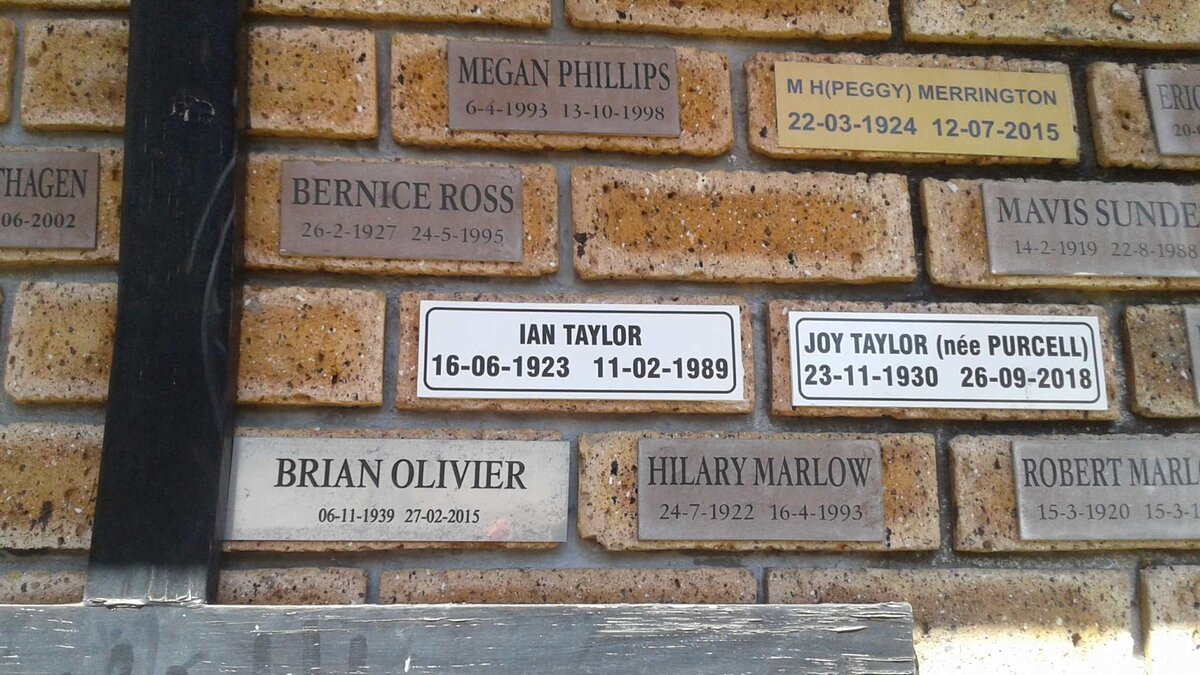 PHILLIPS :: MERRINGTON :: ROSS :: TAYLOR :: PURCELL :: OLIVIER :: MARLOW