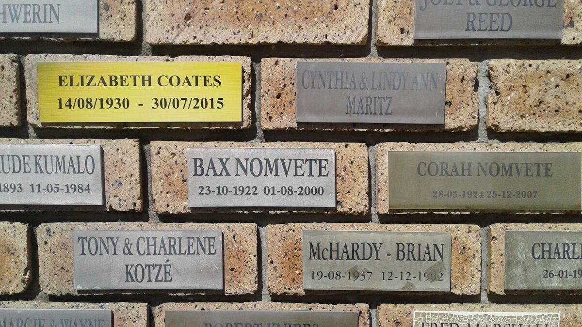 MARITZ :: KOTZE :: NOMVETE :: COATES :: McHARDY