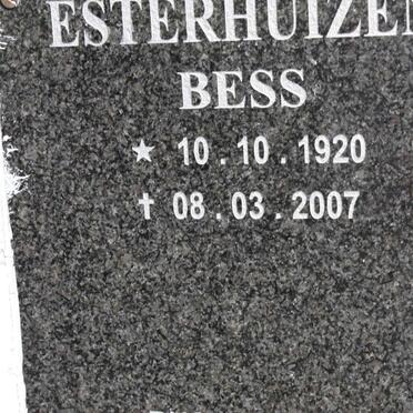ESTERHUIZEN Bess 1920-2007