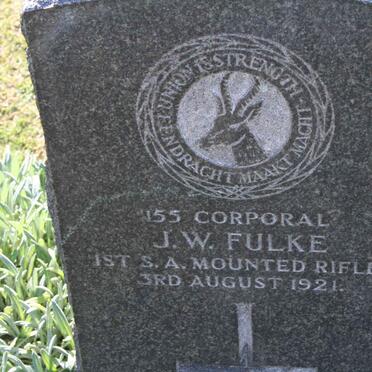 FULKE J.W. -1921