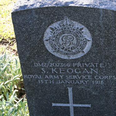 KEOGAN S. -1918