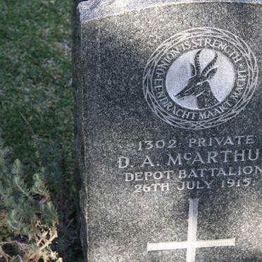 McARTHUR D.A. -1915