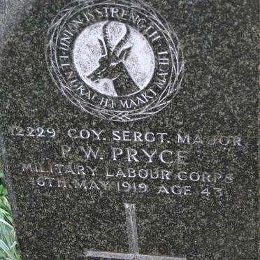 PRYCE P.W. -1919