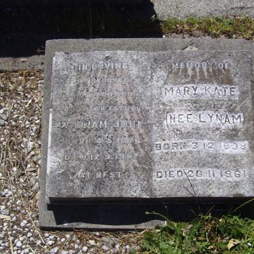 ? William John 1876-1957 &amp; Mary Kate LYNAM 1898-1961
