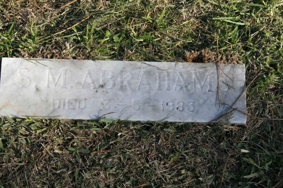 ABRAHAMS S.M. -1983
