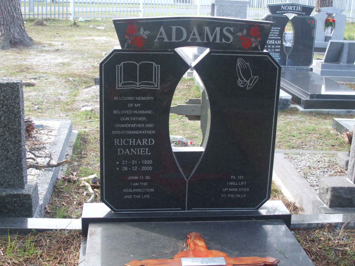 ADAMS Richard Daniel 1930-2005