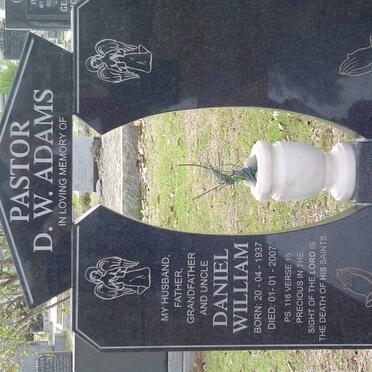 ADAMS Daniel William 1937-2007