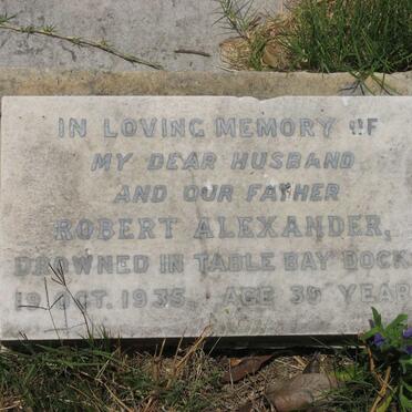 ALEXANDER Robert -1935