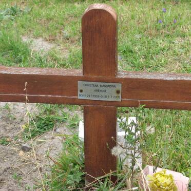ARENDSE Christena Magdadina 1918-2001