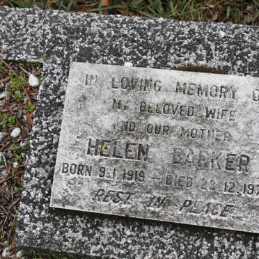 BARKER Helen 1919-1977