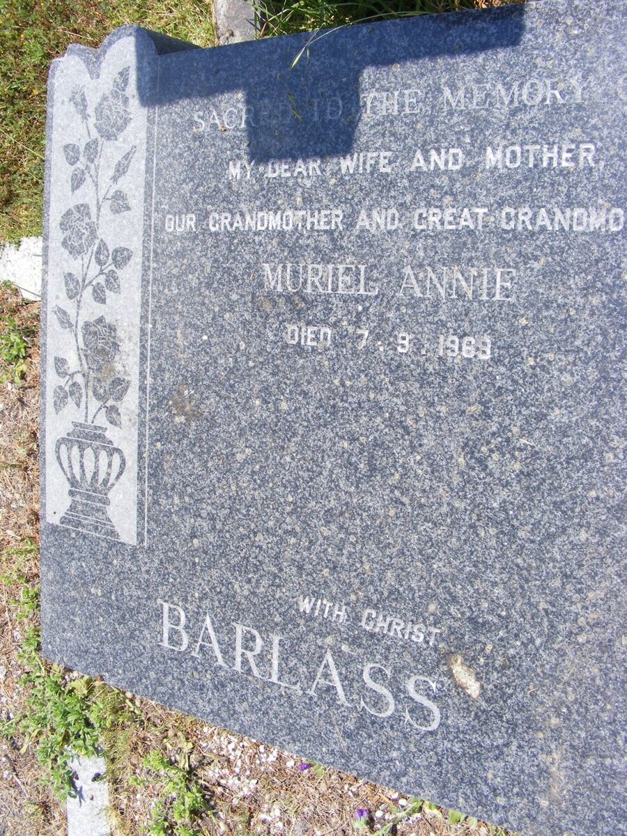 BARLASS Muriel Annie -1969
