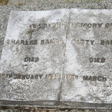 BAKER Charles -1959 &amp; Kitty -1974