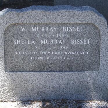 BISSET W., Murray -1985 &amp; Sheila -1998