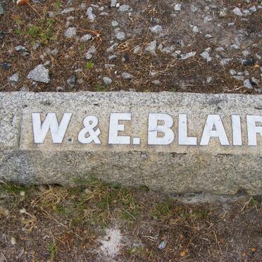 BLAIR W. &amp; E. 