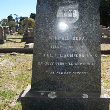 BOMFORD Winifred Dora 1888-1932