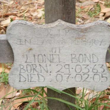 BOND Lionel 1963-2005
