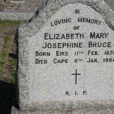 BRUCE Elizabeth Mary Josephine 1878-1964