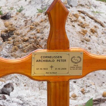 CORNELISSEN Archibald Peter 1933-2009
