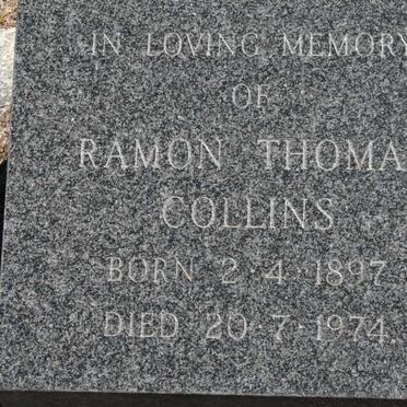 COLLINS Ramon Thomas 1897-1974