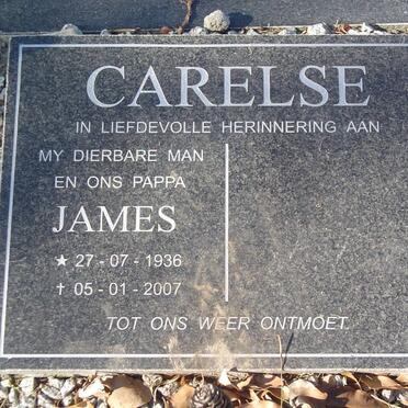 CARELSE James 1936-2007