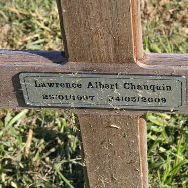 CHANQUIN Lawrence Albert 1937-2009