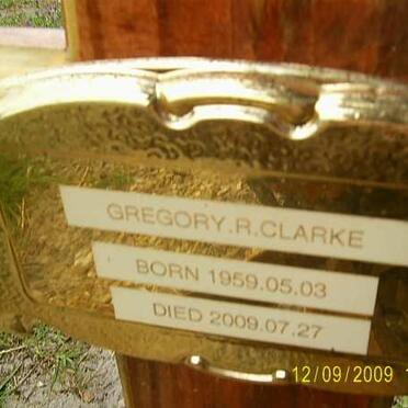 CLARKE Gregory R. 1959-2009