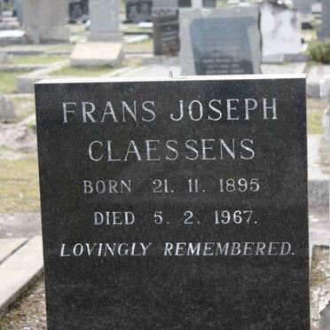 CLAESSENS Frans Joseph 1895-1967