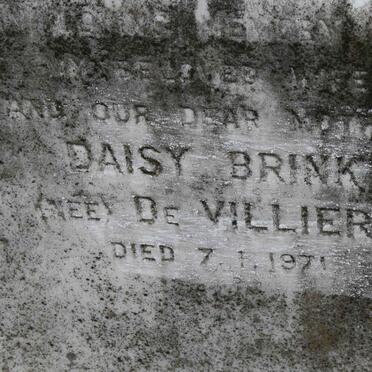 CLEVERLEY Daisy Brink nee DE VILLIERS -1971